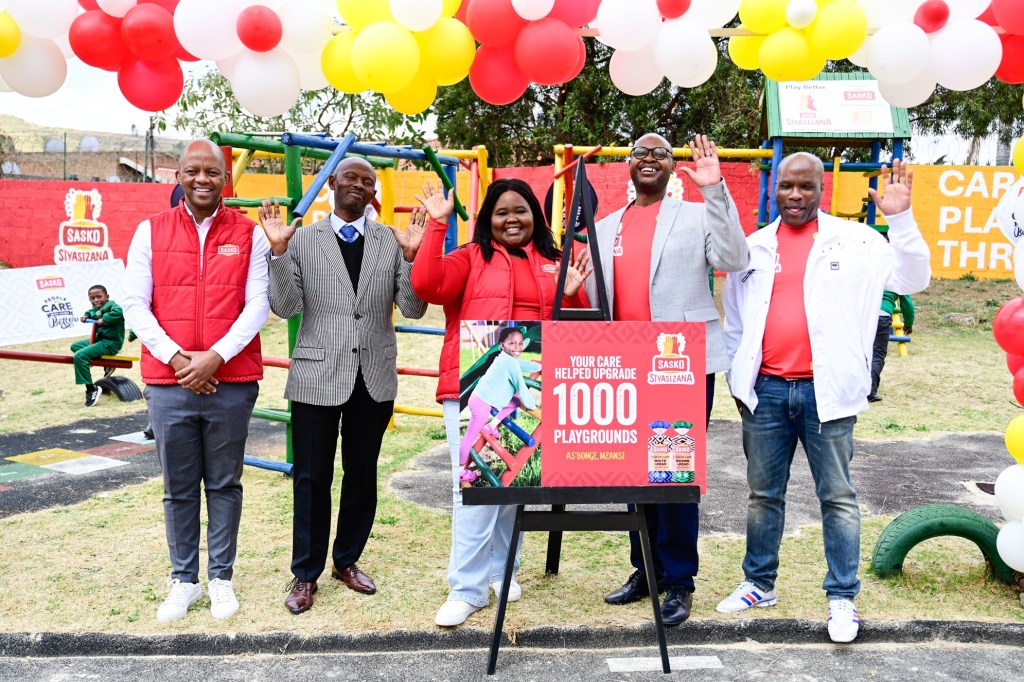 SASKO marks 1 000 school playground upgrades milestone in&nbsp;SA
