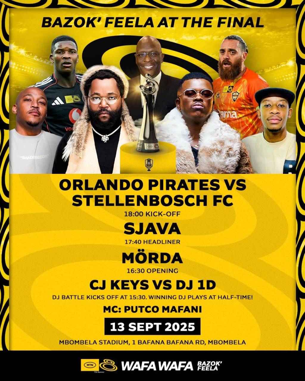 Music big guns Sjava and Morda Bongz to add fireworks at MTN8&nbsp;showdown