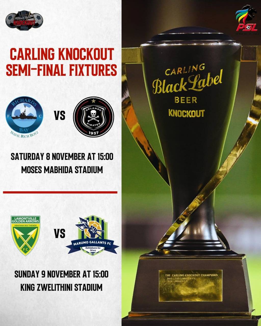 A feast of football awaits KZN lovers of the beautiful&nbsp;game